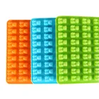 3D Bear 50 Cavity Silicone Tray With Dropper Make Chocolate Ice Tray Jelly Gummy Candy Mold
