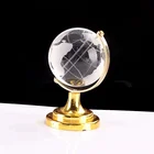 Globe Best Crystal Glass Earth Globe Crafts For Business Partner World Map Crystal Glass Globe Ball