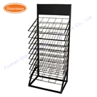 Carpet Rack 10 Pcs Hanging Metal Carpet Rug Display Rack