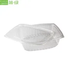 Plastic Lunch Box Easy Green Plastic Dry Fresh Cut Fruit Packing Salad Lunch Box For Vegetables And Fruits
