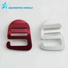 Metal Metal Hook Buckle OEM ODM 20MM Metal G Hook Ladder Slider Buckles For Webbing Strap