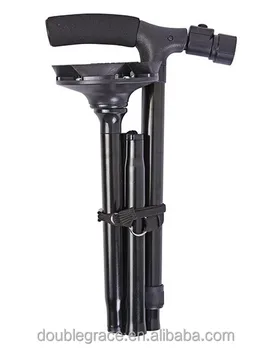 Ultra-light Handle Dependable Folding magic walking Cane with Built-in Light
