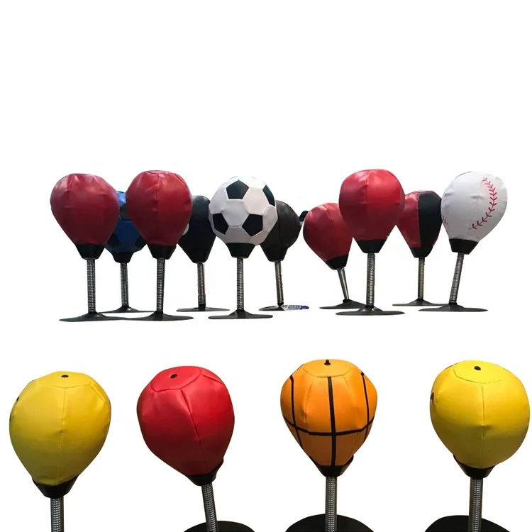 Air inflatable boxing punching bag desktop inflatable standing release desk stress punching ball