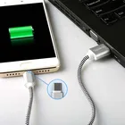 Usb Hot Selling Nylon Braided 2A 1M USB C Cable Type C Adapter Data 10ft 2.0 Fast Micro Usb Cable