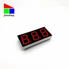 Mp3 Player Led Digit Display 0.8 Inch 3 Digits 7 Segment LED Display For Car USB MP3 Player