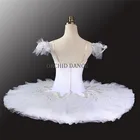 Girls White Ballet Professional Professional High Quality Dance Performance Wear Girls White Swan Lake Ballet Tutu