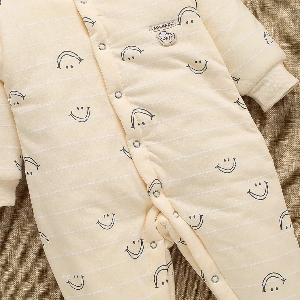 manufacturer CYFOREVER hot sale high quality winter overalls for baby with silk wadding bodysuit