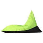 Triangle Chair Triangle Back Support Rested Design Bean Bag Living Room Sofa Chair