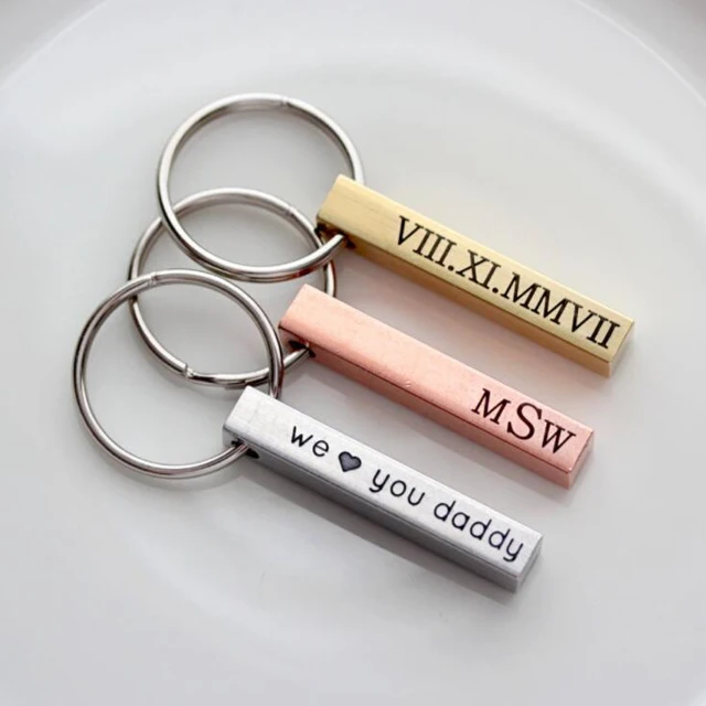 personalized key chains