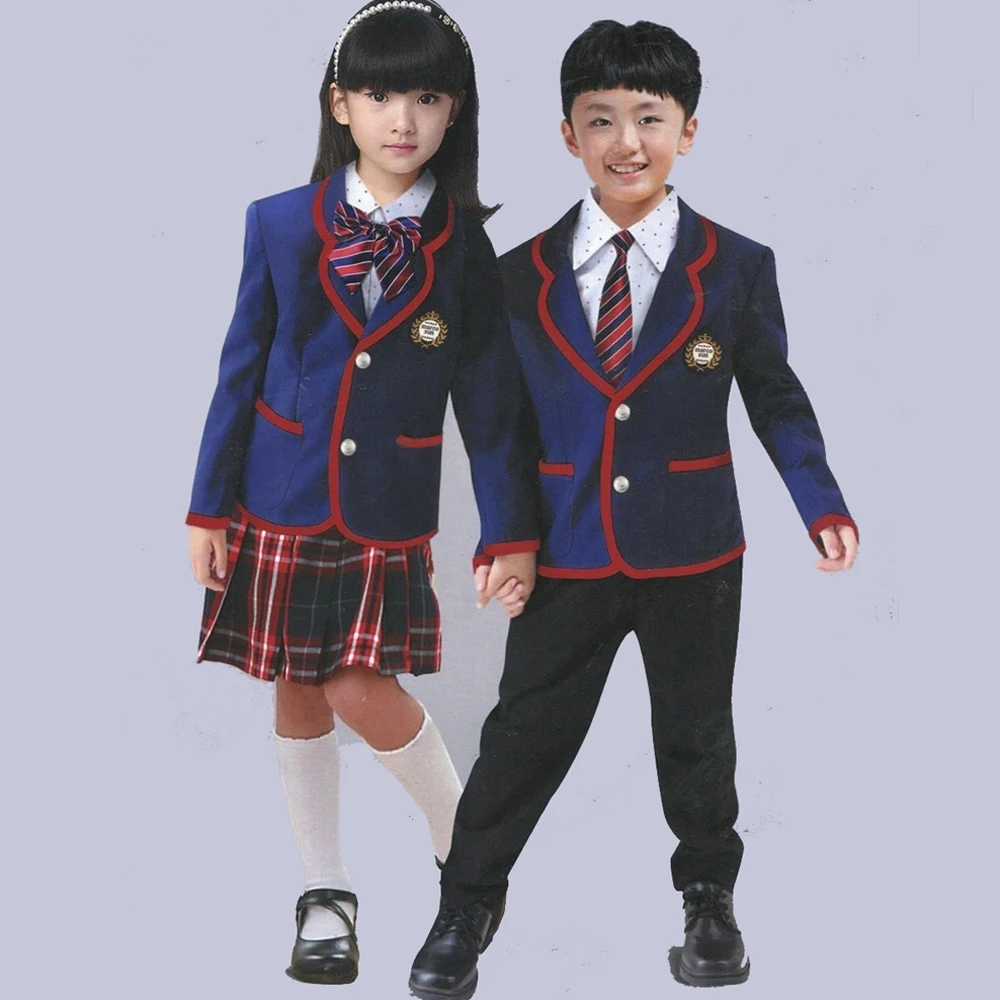 boys and girls outfits winter clothing sets high school uniform