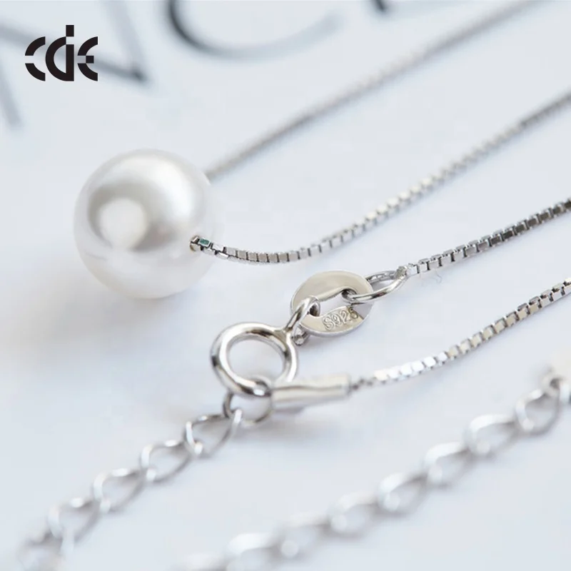 China Factory Price Fashionable 925 Silver Natural Pearl Necklace