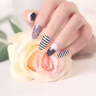 Sticker Nail Nail Wraps Factory Sticker Nail Polish/ZB Series Nail Sticker Wraps