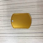 Metal Custom Factory Directly Sale Brand Metal Custom Name Blank DogTag
