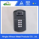 Digital Combination Locker Door Organizer 4 Dial Numbered Lock Box 4 Door Locker