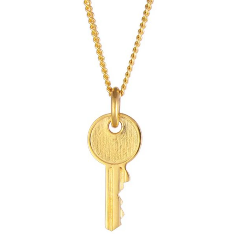 Minimalist Design Dainty Key Charm 