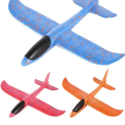 48cm EPP Foam Hand Throw Airplane Outdoor Launch Glider Plane Kids Toy Gift BX 