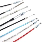 Wire Pvc For Push Pull Cable Custom Varicoloured Control Cable Parts Steel Wire Push Pull Throttle Brake Cable With PE PVC Nylon Outer Casings For Automobile