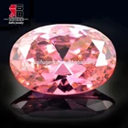 Pink Excellent Factory Cheap Price Diamond Cut Pink Cz Gems Stone Oval Cubic Zirconia