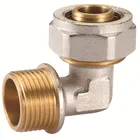 Elbow Brass Fittings T608 High Quality Pvc Water Pipe Brass Compression Fitting For Copper Pipe Fitting Elbow