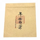 Tea Bag Tea Bag Bag Biodegradable Custom Kraft Paper Stand Up Zip Tea Packaging Bag