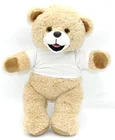 Plush Factory Custom Cute Mini Plush Teddy Bear With T Shirt For Sublimation For Company Souvenirs