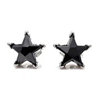 Star Silver Studs Starsilver Designer Studs Star In Star Stone Wholesale 925 Silver Ear Piercing Studs