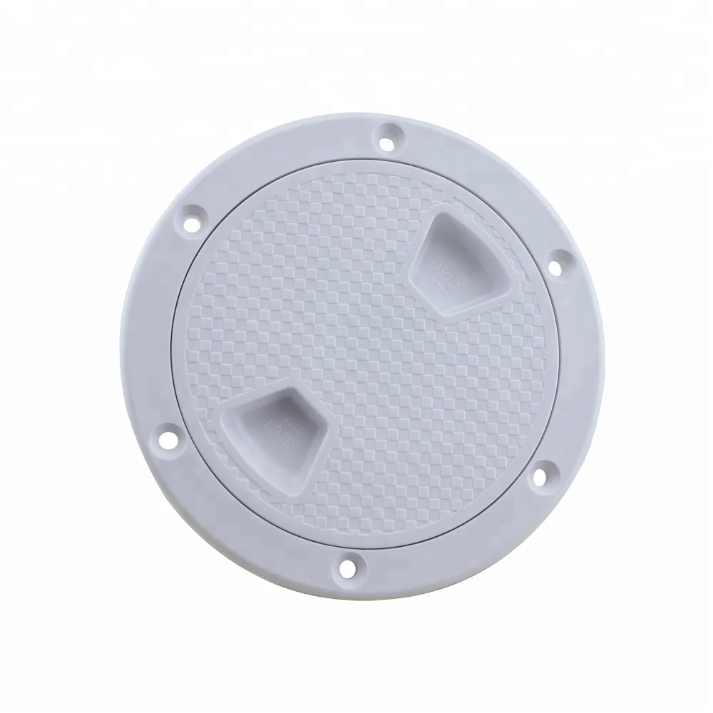 ABS Round Marine Screw Deck Plate Inspection Hatch Out Boat Access Cover kjs ABS Round Marine Screw Deck Plate Inspection Hatch Out Boat Access Cover kjs