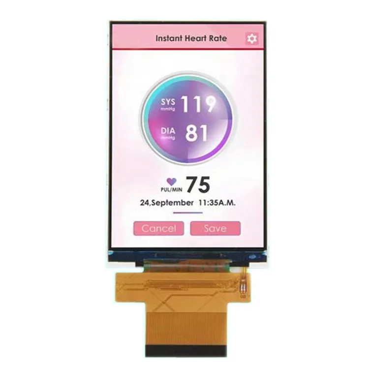 tft lcd capacitive touchscreen wide temperature free sample