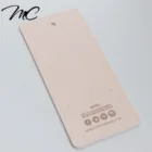 Tag Gold Manufacture Tags Luxury Pink Color Jeans Paper Hang Tag With Rose Gold Foil Logo