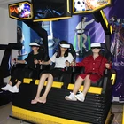Motion Cinema 9D VR Chair 3 Seats Electric System 7D Theater 5D Game Machine Exclusive appearance