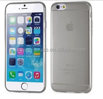 Ultrathin 0.3mm Transparent Crystal clear TPU case for Apple iPhone 6 plus 5.5/ iphone6+