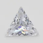 Gems Qianjian Gems Wholesale Stone Triangle Cut Moissanite Loose Gemstone Lab Diamond