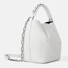 White Hand Bag Women Hand Bags Handbags Custom White Pu Faux Leather Ladies Bucket Tote Hand Bag Women Office Handbag