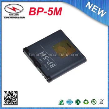 Factory Price Battery BP-5M for Nokia 6290 6500 Slide 6500s 7379 7390 8600 8600 Luna Battery BP-5M