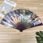 Promotional Fans Hand Fan Fan Bulk Wholesale Promotional Custom Logo Custom Logo Fans Anime Hand Fan