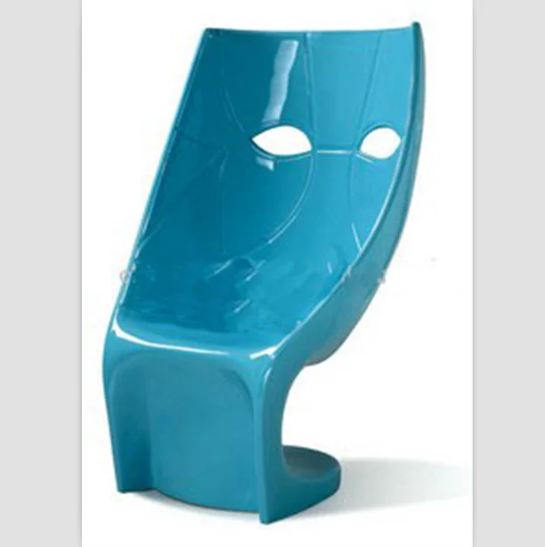 Leisure Fiberglass Fabio Novembre Driade Nemo Human Face Chair for Sale Living Room Furniture Modern Contemporary Face Chair