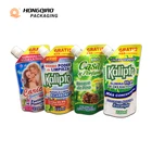 Liquid Packaging Liquid Bags Packaging Liquid Packaging Plastic Pouch Stand Up Doypack Spout Laundry Detergent Bag