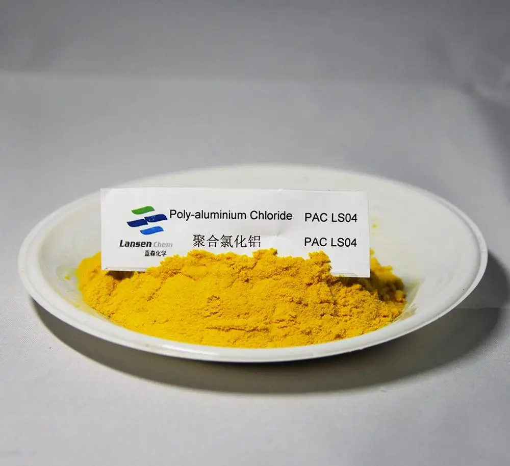 High Efficiency Polyaluminium Chloride PAC with Al2O3 28% min and Insoluble Substance ≤0.6% for Water Treatment