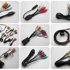 Cable Video Audio Audio Cable Video Cable Factory Customized Right Angle Stereo To RCA Male Cable AUX AV Video Audio Cable