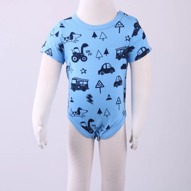 manufacturer 5Pcs Newborn girl boy OEM print romper cotton baby jumpsuit baby romper