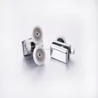 Wheel Door Wheel ABS Single Double Top Bottom Shower Door Roller Wheel Runner Bearing