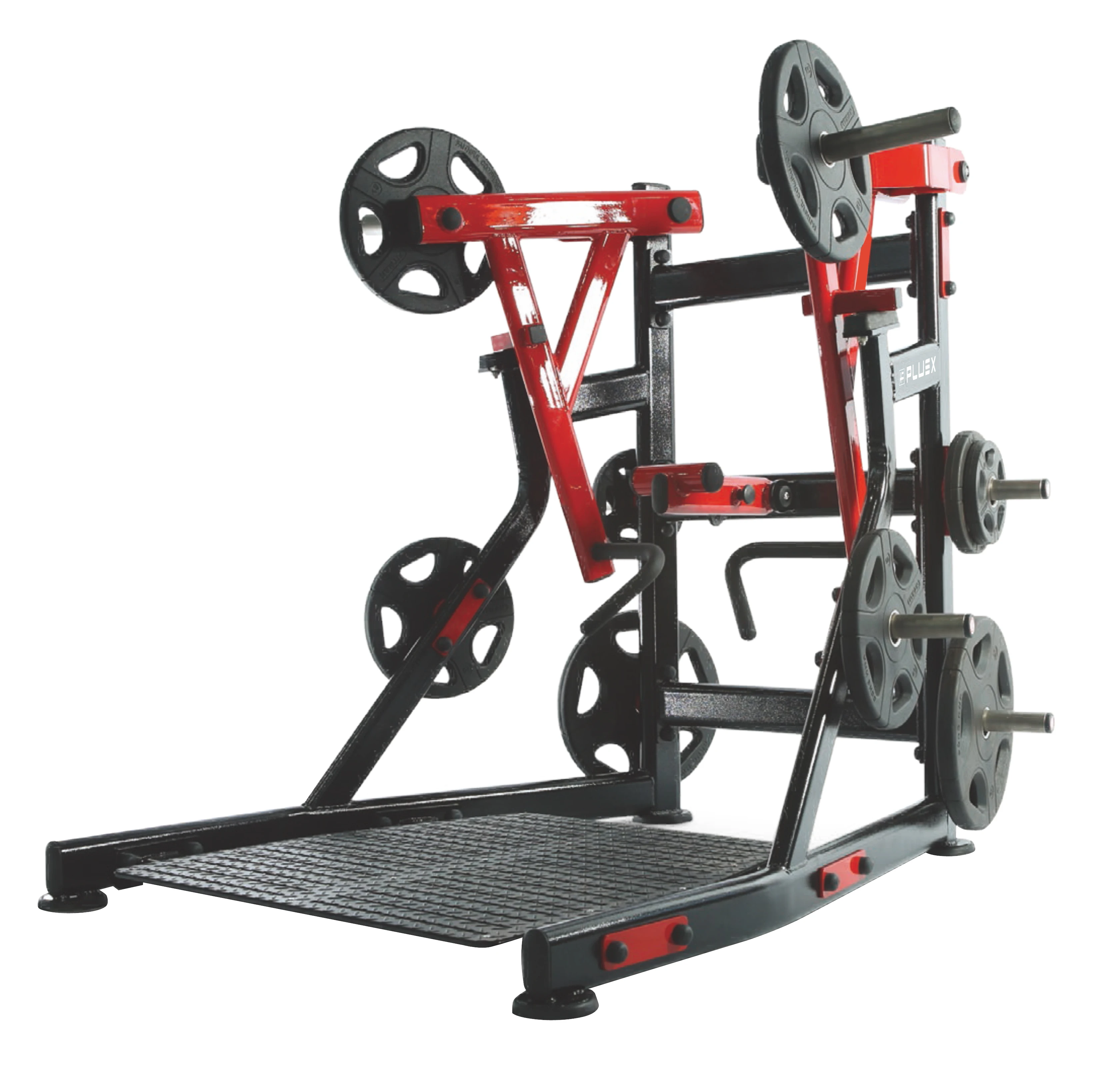 plate loaded low row