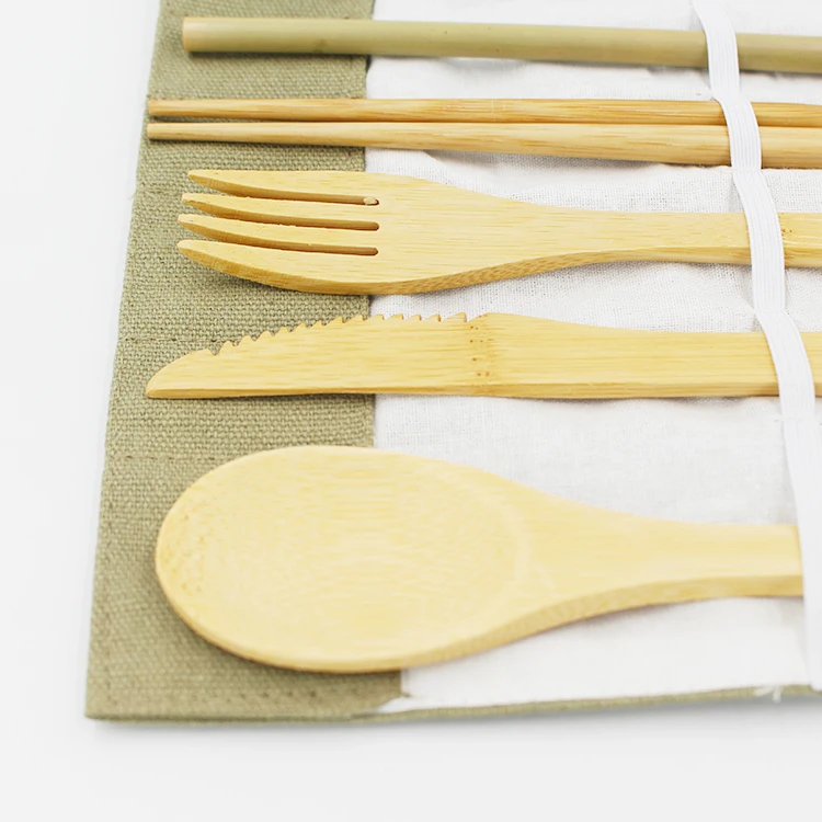 Eco Friendly bamboo chopsticks and cutlery chopsticks set reuseable