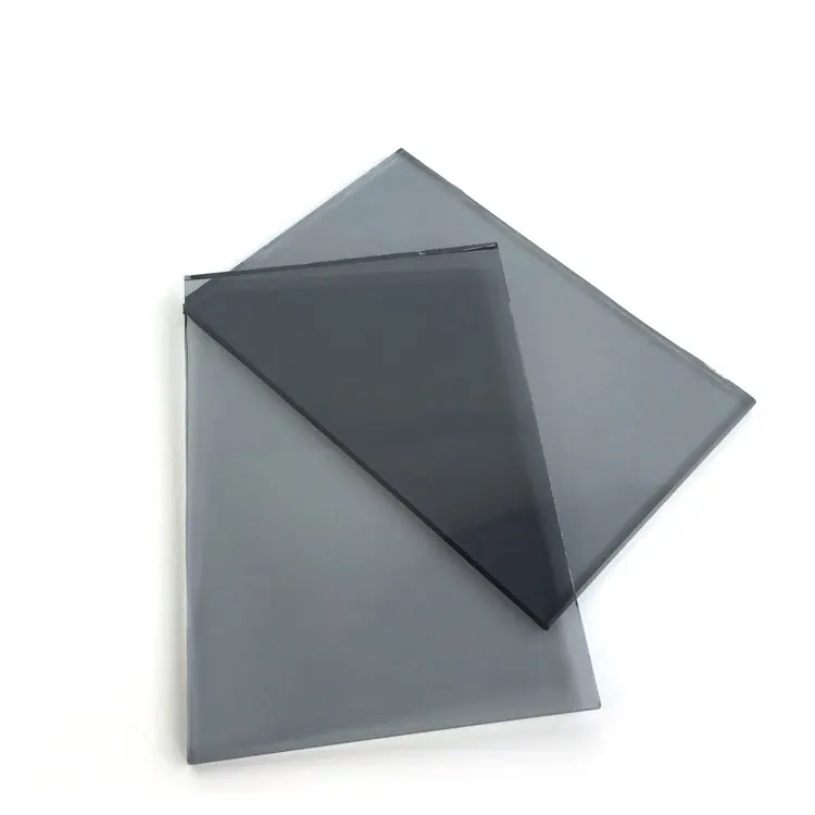 Grey Smoked Glass 4mm Glass Tinted Glass Plates normal Glass Float Glass 