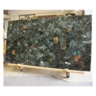 Semi Precious Stone Blue Semi Precious Stone Gemstone Labradorite Blue Countertop Backsplash