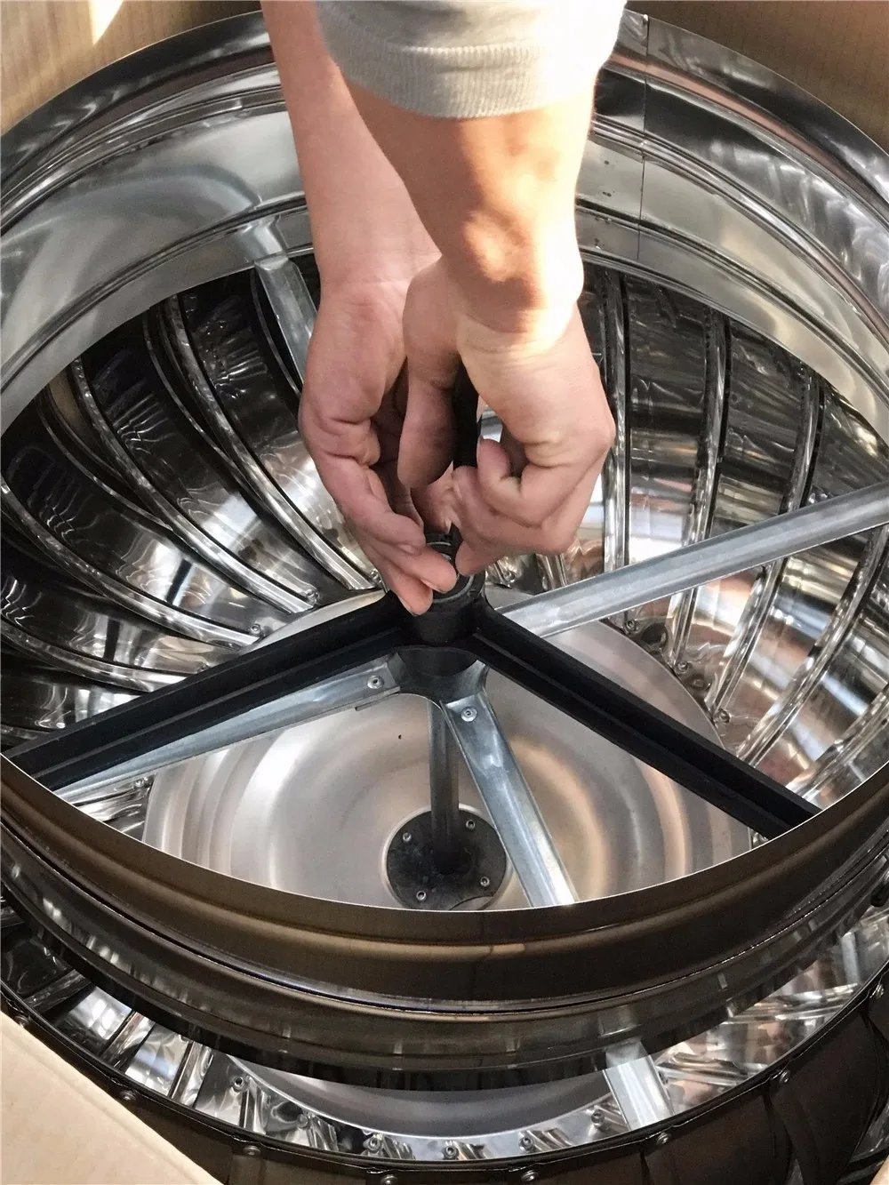 Roof Turbine Ventilator, Stainless, Steel, 50-100m - detail 4