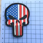 Logo Patches Patch Custom Logo Patch Manufacture No Mold Cost Rubber Logo Patches USA American Flag Custom PVC Patch