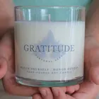 Personalized Candles Candle Print Gratitude Personalized Printing Glass Candles
