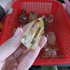 Citrine Citrine Point Natural Citrine Point Healing Polished Citrine Crystal Grids Altars Reiki Energy