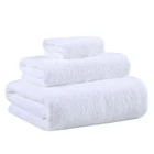 Set Hotel Towels 100 Cotton Sets Wholesale Cheap 100 Cotton Hotel Plain White Towel Set For Bathroom